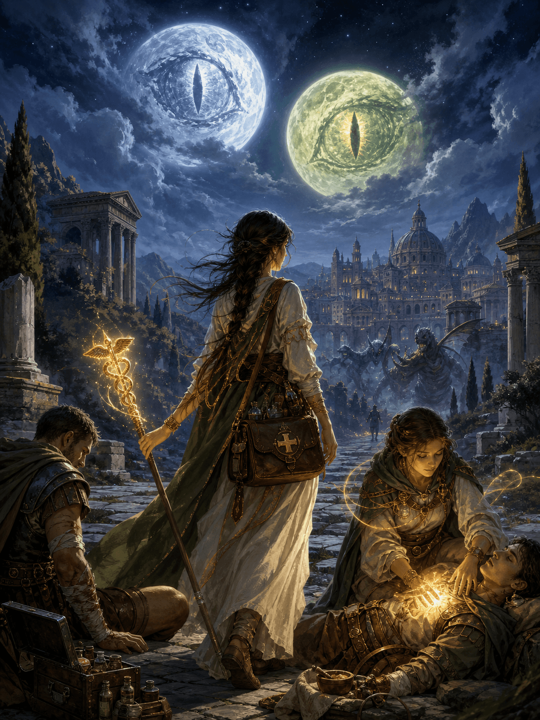 Beneath the Dragoneye Moons cover