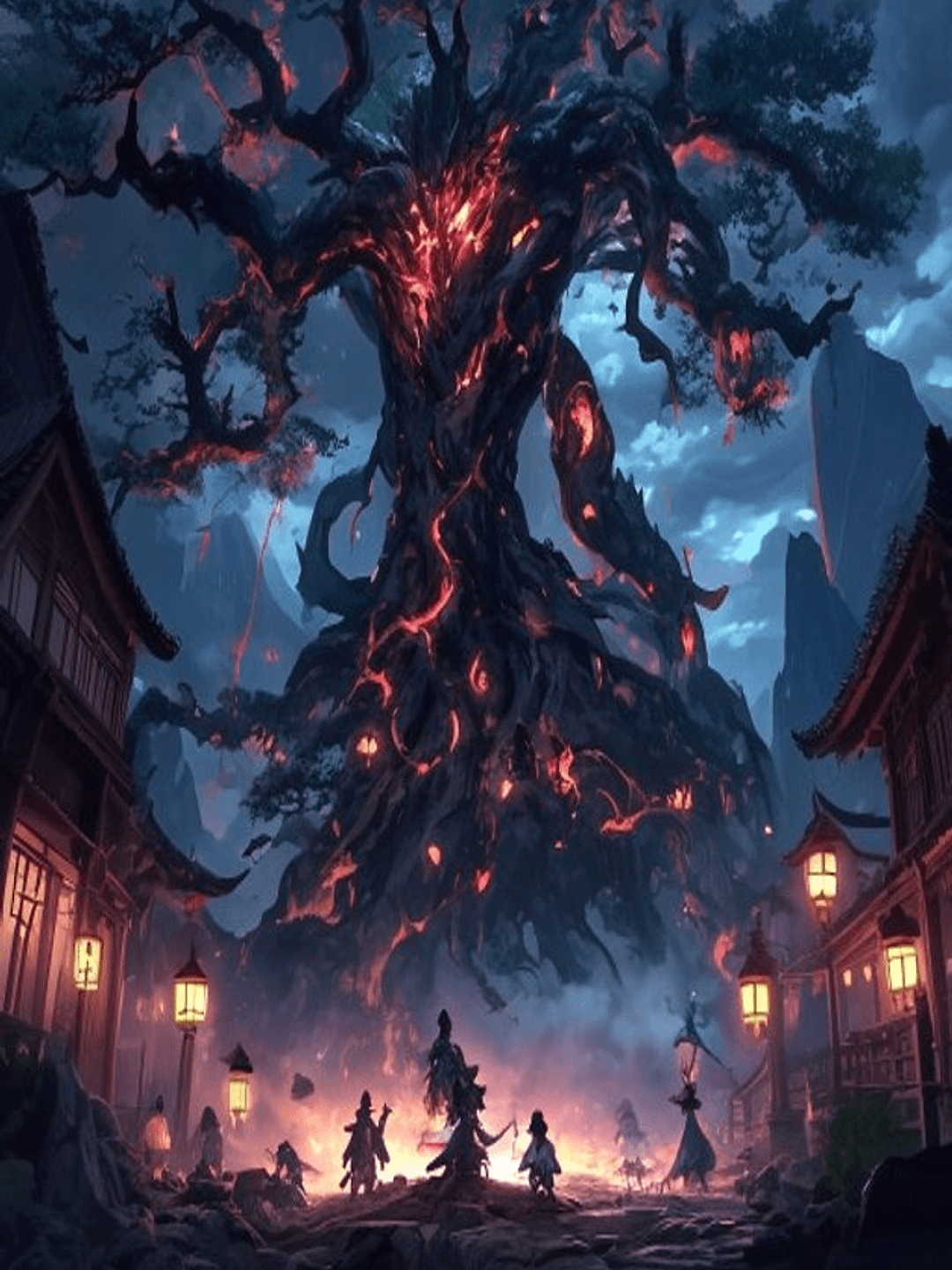 Reborn as a Demonic Tree cover
